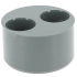 Raccord PVC évacuation Tampon Réduit Double MFF 100X50X40mm